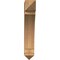 Ekena Millwork Thorton Arts & Crafts Smooth Bracket, Western Red Cedar, 5 1/2"W x 24"D x 32"H BKT06X24X32THR03SWR - alternate 4